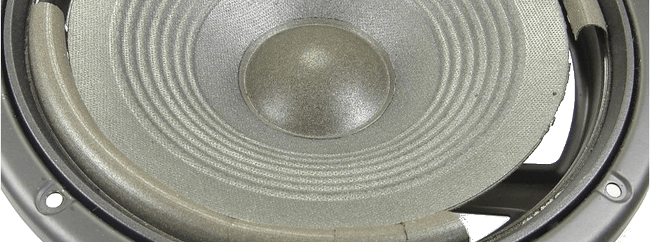 Suspension haut-parleur dééchirée