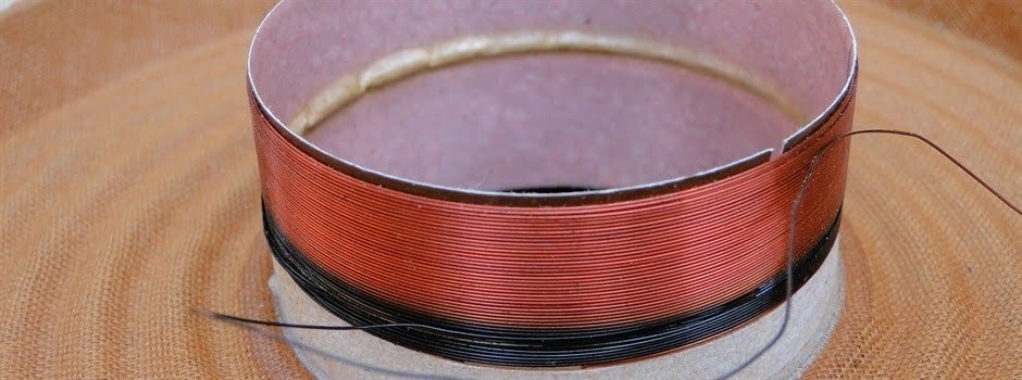 Bobine mobile haut-parleur brulée