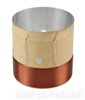 Bobine mobile haut-parleur diamètre 39,5 mm hauteur 40 mm