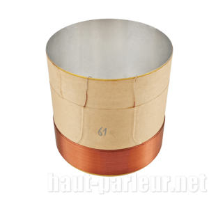 Bobine mobile haut-parleur diamètre 61 mm hauteur 55 mm