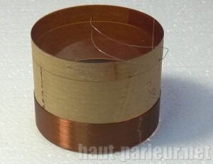 Bobine mobile haut-parleur diamètre 76 mm hauteur 60 mm 8 ohms