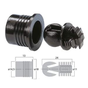 Clips de fixation pour cadre d'enceinte grand modèle