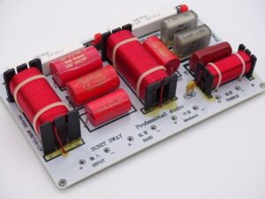 Filtre haut-parleur passif 3 voies 750Hz/3800Hz 4/8 ohms 350 watts