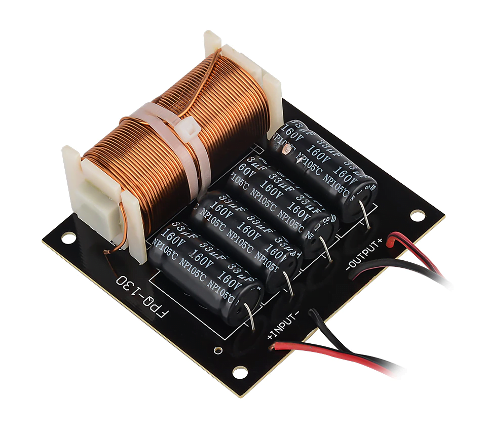 Filtre subwoofer 125Hz 4 ohms 400 watts pour caisson de basse