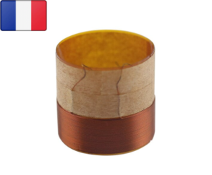 bobine mobile haut-parleur 25.5mm bobine cuivre sur support kapton