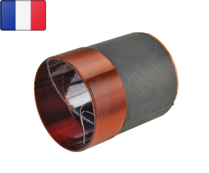 bobine mobile haut-parleur 25.5mm 4 ohms bobine cuivre sur support kapton