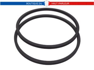 Ensemble de 2 joints périphériques pour une paire de haut-parleurs de 21 à 25 cm