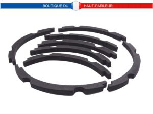 Ensemble de 2 joints périphériques composés de 8 segment pour 2 haut-parleurs de 21cm