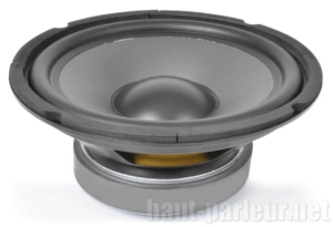 Haut-parleur 25 cm - 125 watts - 8 ohms - membrane polypropylène - suspension caoutchouc