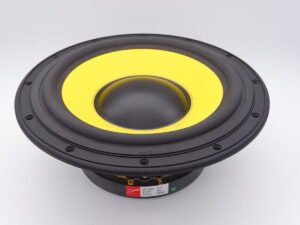 Haut-parleur 28,6 cm - 200 watts - 8 ohms - membrane kevlar - suspension caoutchouc - HiVi Research Swans F10