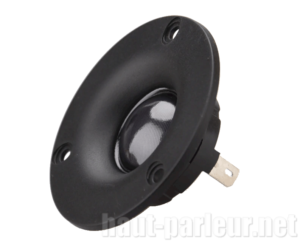 Tweeter Hi-Fi à dôme 8 ohms 30 watts néodyme diamètre 80 mm