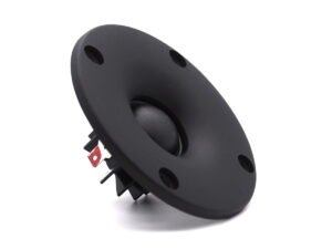 Tweeter Hi-Fi de remplacement impédance 8 ohms, diamètre extérieur 7,4 cm.