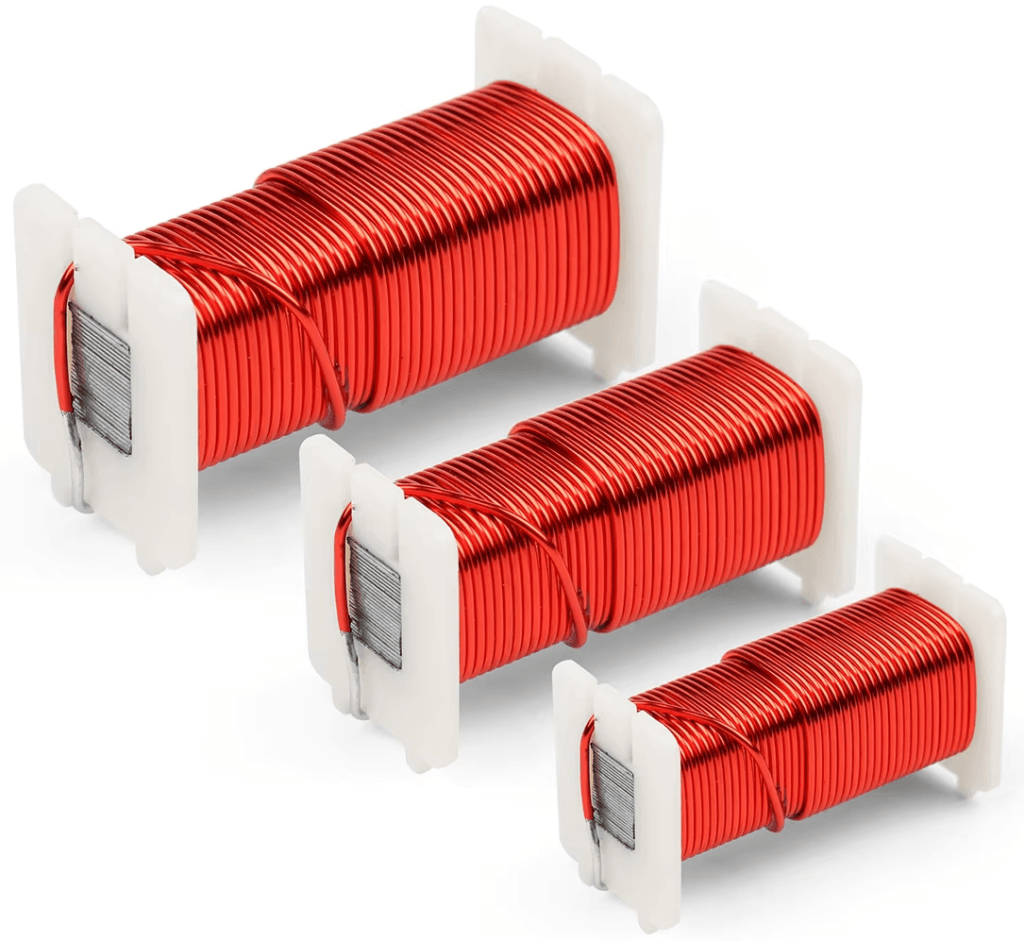 Self sur noyau ferrite pour filtre haut-parleur